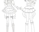 衣装デザイン書きます 女の子の衣装デザインならおまかせください！ イメージ4