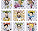 アニメ・キャラクター風のポップな似顔絵作ります アイコンや名刺に！AI不使用！ポップなキャラクター風似顔絵 イメージ9