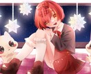彩度高めのかわいいイラストを描きます かわいいイラストをアイコンから1枚絵まで幅広く制作します イメージ3