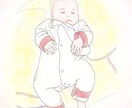 思い出のお写真を素敵なイラストデータに作成します ＊〜ふんわり優しい雰囲気のイラストです〜＊ イメージ1