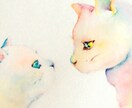 水彩イラスト描きます あなただけの世界をおつくりいたします。 イメージ2