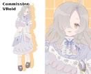 VRoid3Dモデル制作いたします VTuber/VRchatなどで使用可能 イメージ4