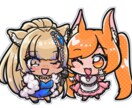 生き生きとした貴方のオリジナルキャラクター描きます LINEスタンプ/SNSアイコン/デフォルメイラスト制作 イメージ9