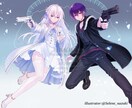 ゲーム、サムネイル等の1枚絵描きます 儚美、ロマンス、ダークゴシックな世界観を描くのが得意です イメージ2