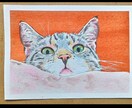 写真をもとに人物、ペットの似顔絵を描きます 透明水彩絵の具で厚めの水彩紙にポートレートを描きます。 イメージ8