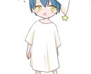 ミニキャラクターかきます 可愛い女の子や男の子を描きます イメージ2