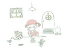 ご自身はもちろんお子様のゆるイラストをお描きします ゆるふわかわいいイラストをお描きします。 イメージ6