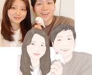 高画質 そっくり可愛い似顔絵イラスト作成します 400dpi高解像度　修正数無制限 イメージ5