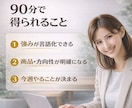 強みを仕事に変える起業相談をします 内側も変わる！仕事につながる0→1起業サポート イメージ3
