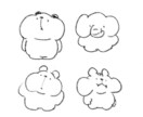 アナログ風のかわいい動物イラストを制作します SNSのアイコンにお悩みの方へ、癒しで周りと差をつけます！ イメージ2