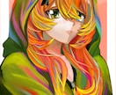 絵画風の塗り方で様々なイラストを仕上げます 男女問わずご希望通りに仕上げます。修正など相談してください イメージ6