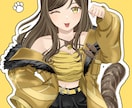 キャラクター立ち絵・一枚絵お描きします キービジュアルなど目を惹くイラストを制作します イメージ5