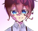 アニメ風【SNS用アイコン】制作いたします 用途に合わせた様々なアイコン用のイラスト制作いたします イメージ2