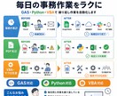最安で┊Excel/スプシ/GAS自動化します AIを活用した業務自動化エンジニアが責任を持って構築します イメージ2