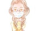 商用可◎やわらかいタッチのイラスト作成します 美容、健康食品に最適☆レイアウトデザインもまとめて承ります☆ イメージ1