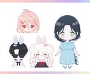 2日締め切り! ミニキャラクターイラスト制作します SD / MD ぽかぽかかわいいキャラクター イメージ5