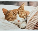 水彩であなたのペットの似顔絵を描きます Ａ5サイズの厚めの水彩紙にペットの似顔絵をリアルに描きます。 イメージ1