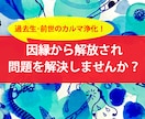 リピーター様★過去生の因縁カルマ昇華します ご自身やお相手の過去生（過去世・前世）の思い残しを解消！ イメージ1