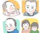 優しくほんわりした雰囲気で似顔絵を描きます 子供が得意です。ゆるいイラスト風のオマケ付き。 イメージ4