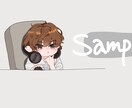 オリジナルアイコンやイラストを制作します キラキラで可愛い SNSアイコン、イラストを提供します！ イメージ7