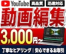 YouTube動画編集を丸ごと代行します 分かりやすい料金で高クオリティ！安心してお任せください！ イメージ1