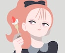 フラットでかわいいイラスト描きます あなたのために素敵なイラストお描きします！ イメージ6