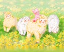 ほわっとかわいい癒し系イラストお描きします 美大卒イラストレーターがあなたのSNSにほっこり癒しをお届け イメージ4