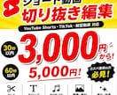 格安でShort動画編集【先着3名限定】でします 30秒以内の動画なら3,000円でお受けします！！ イメージ1