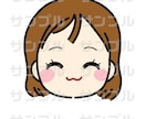 シンプルで可愛い！手がき似顔絵アイコン描きます SNSアイコンに◎プラス1000円でぷっくりシール風加工も！ イメージ8