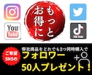 Instagram日本人フォロワーを増やします リニューアルスタート"特別価格"50名様限定‼︎ イメージ2