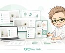 SNS投稿画像と文章をセットで作成します Instagram・X・TikTok対応 イメージ1