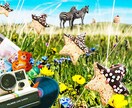 コラージュ、お作りします フリー素材使用。おまかせでコラージュ致します イメージ5