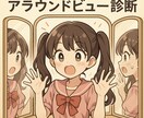 人生の強み弱みを見える化！運命グラフ鑑定いたします 名前と誕生日が描く世界で一つの運命図 イメージ1