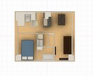 引越、家具購入時に３D間取図で検討お手伝いします ご自宅を３Dで再現して家具のサイズや配置を鮮明なイメージに！ イメージ4