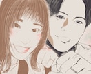 写真とは一味違う◎オシャレな似顔絵描きます ◎お気に入り写真を元に◎簡単オーダーメイド◎プレゼントにも◎ イメージ8