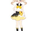 オリジナルキャラクターの衣装をデザイン致します 衣装、装飾品デザインが苦手な方へ イメージ2