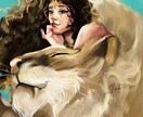 あなたの夢のようなポートレートを描いてみます 夢のような枡の環境であなたのデジタルアートを手に入れましょう イメージ1