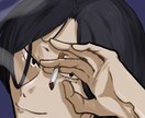 かっこいいイラストを提供できます 主に男性やクール系の女性でしたらお任せ下さい！ イメージ2