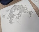 魅力的なイラストを描きます デジタルアナログ両方に対応できるようになりました! イメージ4