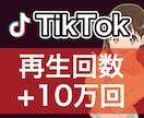 Tiktok/再生回数増えるまで拡散します ★+10万回増えるまで拡散！★ イメージ1