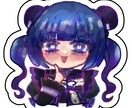 色鮮やかで目を引く【SNS用アイコン】描きます あなたのためのキラキラのアイコン描かせていただきます！ イメージ4