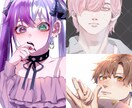 透明感ある可愛いイラストを制作いたします リアル、アニメ調などテイストも変更できます！ イメージ3