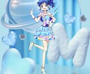 アイドル VTuber アー写の背景作ります 即日納品！あなたの為だけのデザインを作らせていただきます イメージ1
