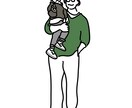 シンプルなイラストを描けます しっかりと満足のいく物にします！！ イメージ4