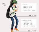 表情豊かなキャラクター立ち絵制作します 好きな用途で使える貴方だけのオリジナルキャラクター描きます！ イメージ2