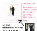 結婚式や記念日の思い出をお写真を元に描きます 思い出をオリジナルイラストに♪♪インテリアにもギフトにも！ イメージ2