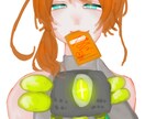 顔が中心のイラストを描きます 顔はハッキリキッパリと！服や髪はボヤっと！ イメージ2
