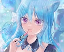 きらきらなアイコン描きます 目を惹く可愛いアイコンを描きます！ イメージ1