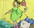 タロットやオラクルカードのイラスト描きます 手描き風の優しいイラスト。オリジナルカード作成用にも。 イメージ4