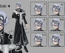 立ち絵・キャラクターデザインをします あなた好みの等身・SDのキャラクターをデザイン料無料で作成！ イメージ6